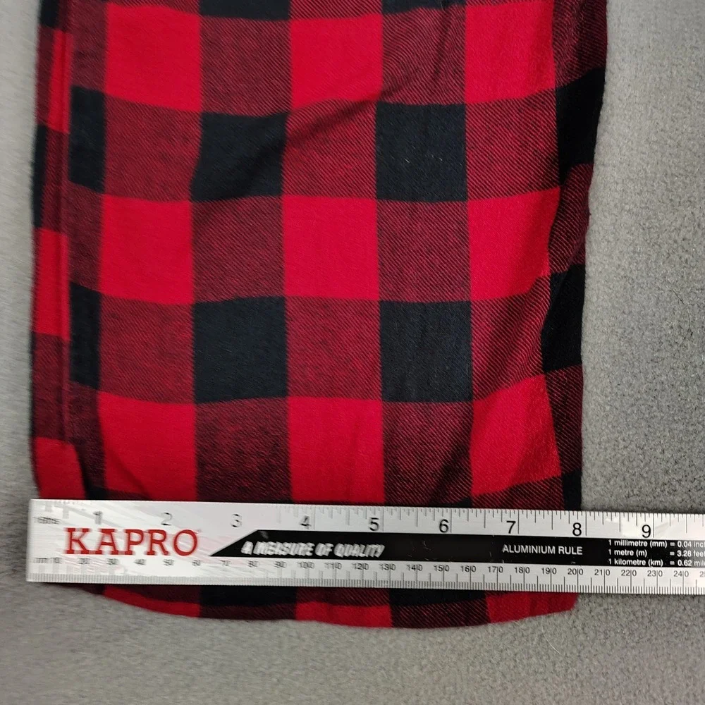 Polo Ralph Lauren Pajama Pants Mens XL‎ Buffalo Plaid Red Black Flannel Casual